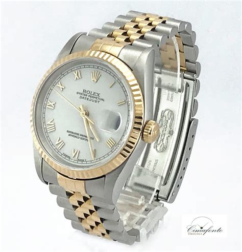 rolex datejust oro e acciaio uomo bracciale jubilee 36|orologio rolex datejust.